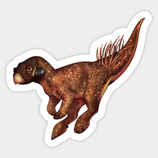 Cozy Psittacosaurus Sticker